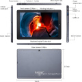 Windows 2-in-1 Tablet with U-shaped kickstand